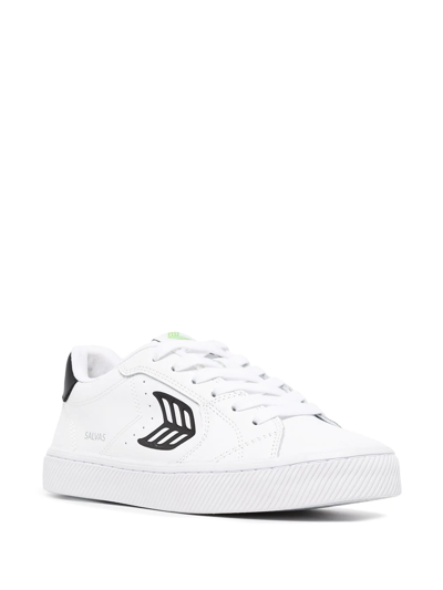 Shop Cariuma Salvas Low-top Sneakers In Weiss