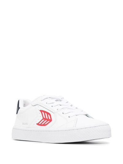 Cariuma Salvas Low-top Sneakers In White/red