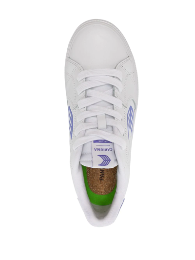 Shop Cariuma Salvas Low-top Sneakers In White