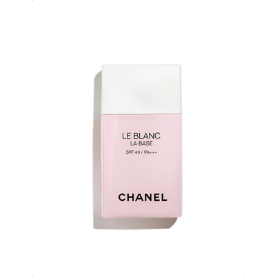 Shop Chanel Le Blanc La Base Correcting Brightening Makeup Base Spf 40 Orchidée