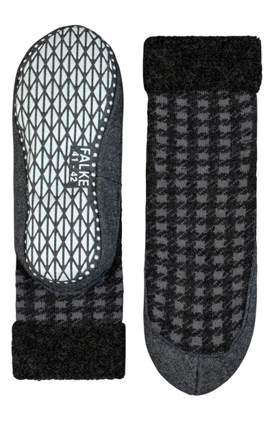 Shop Falke Cozy Class Slipper Sock In Black