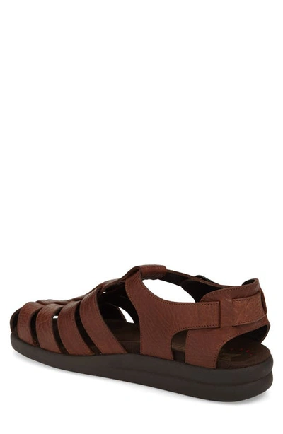 Shop Mephisto 'sam' Sandal In Tan Leather