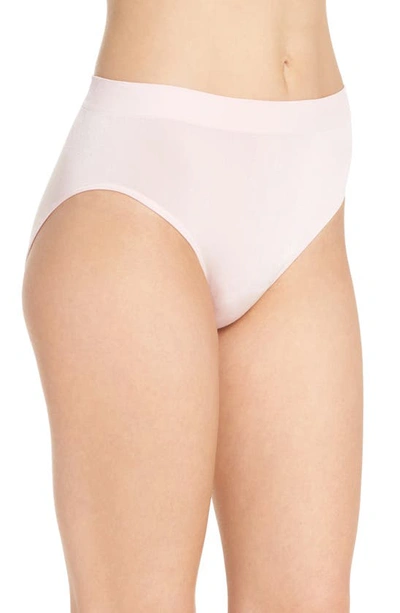 Shop Wacoal B-smooth High Cut Briefs In Chalk Pink