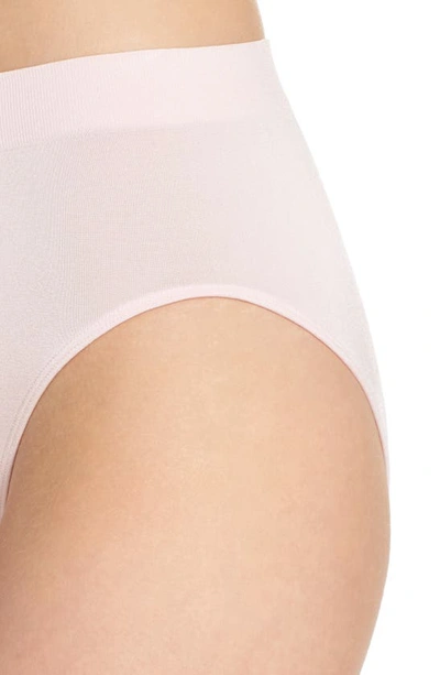 Shop Wacoal B-smooth High Cut Briefs In Chalk Pink