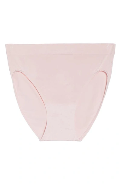 Shop Wacoal B-smooth High Cut Briefs In Chalk Pink