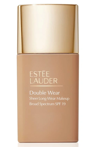 Shop Estée Lauder Double Wear Sheer Long-wear Foundation Spf 19 In 4n2 Spiced Sand