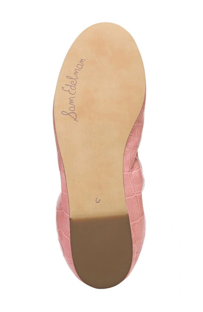 Shop Sam Edelman Felicia Flat In Cherry Blossom Se