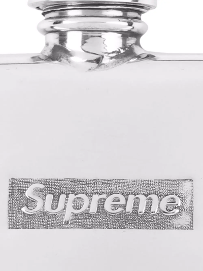 Shop Supreme Pewter Mini Flask In Silver