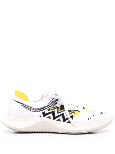 Shop Missoni X Acbc "fly" Sneakers In Weiss