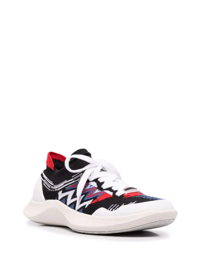 Shop Missoni X Acbc "fly" Sneakers In Schwarz