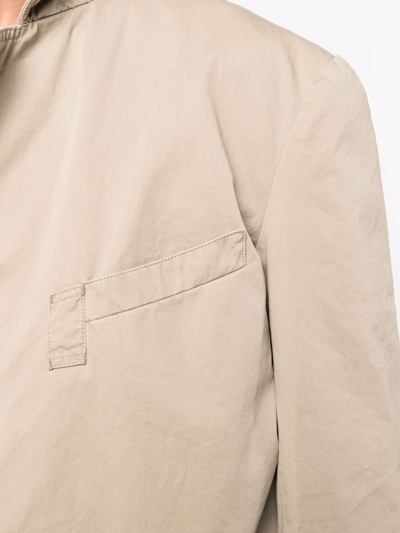 Maison Margiela Notched-lapels Single-breasted Blazer In Nude