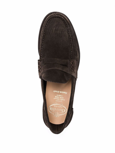 Church's Pembrey Suede Penny Loafer In Brown