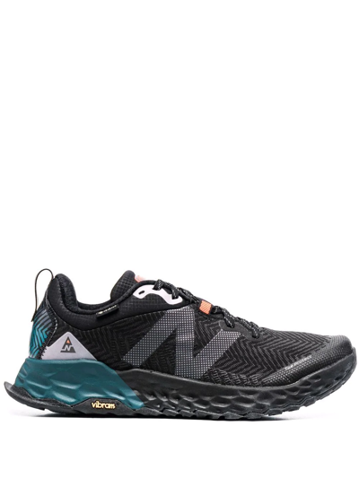 Shop New Balance Trail Running Lace-up Sneakers In Black