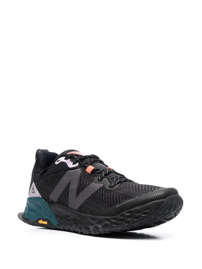 Shop New Balance Trail Running Lace-up Sneakers In Black