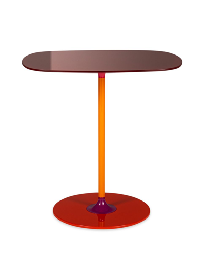 Shop Kartell Thierry Tall Table In Bordeaux