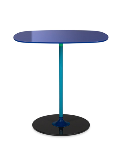 Shop Kartell Thierry Tall Table In Blue