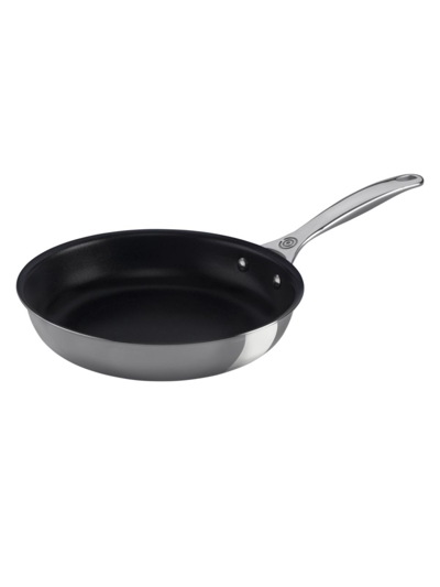 Shop Le Creuset 9.5" Deep Nonstick Stainless Steel Fry Pan