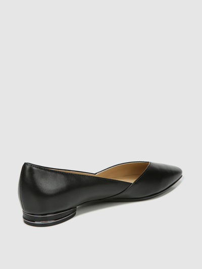 Shop Naturalizer Havana Pointed-toe Flats In Black Leather