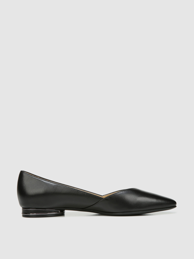 Shop Naturalizer Havana Pointed-toe Flats In Black Leather