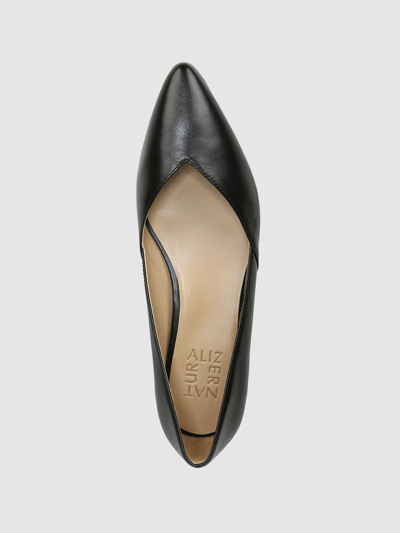 Shop Naturalizer Havana Pointed-toe Flats In Black Leather