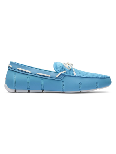 Shop Swims Men's Braided-lace Waterproof Loafers In Aqua