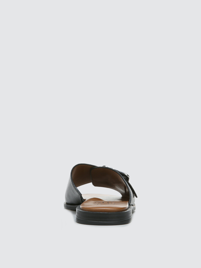 Shop Naturalizer Forrest Slide Sandals In Black Lea