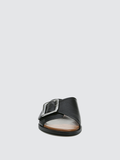 Shop Naturalizer Forrest Slide Sandals In Black Lea