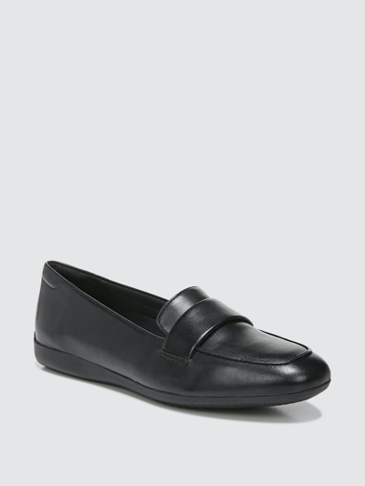 Shop Naturalizer Genn Flow Loafers In Black Lea