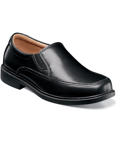 Shop Florsheim Little Boy Bogan, Jr Ii Slip On Uniform Shoe In Black
