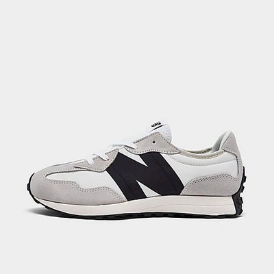 New Balance Big Boys Casual Sneakers From Finish Line In Silver Birch/black