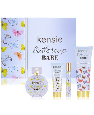 Shop Kensie 4-pc. Buttercup Babe Gift Set In No Color