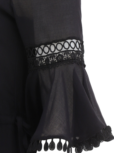Shop Charo Ruiz "agatha" Dress In Black  