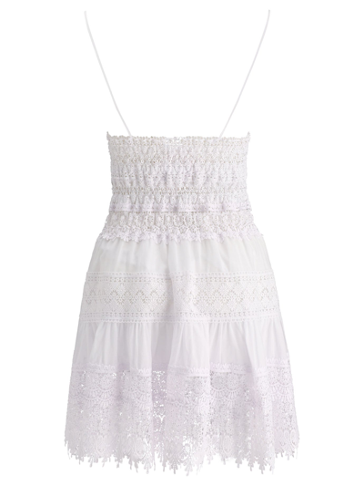 Shop Charo Ruiz "joya" Dress In White