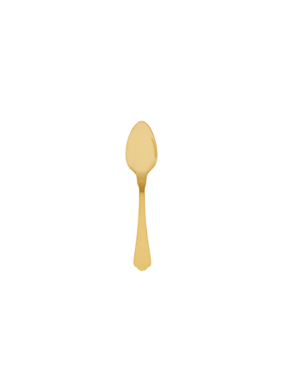Shop Astier De Villatte Naples Titanium Gold Small Spoon