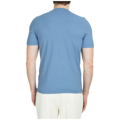 Shop Lardini Easy Wear T-shirt In Azzurro
