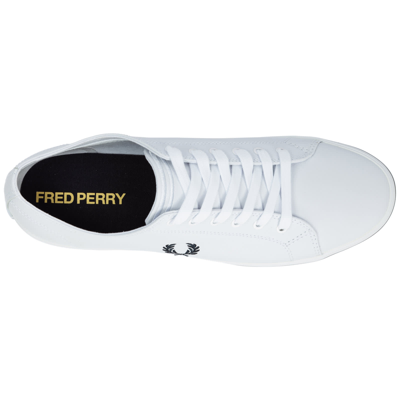 Shop Fred Perry Kingston Sneakers In Bianco