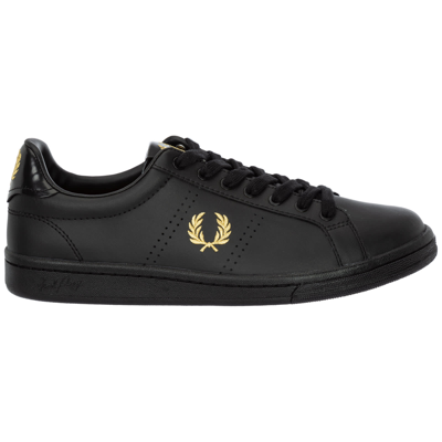 Shop Fred Perry B721 Sneakers In Nero