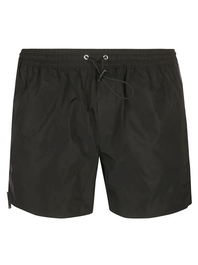 Shop Dsquared2 Drawstring Waist Boxer Shorts In Black
