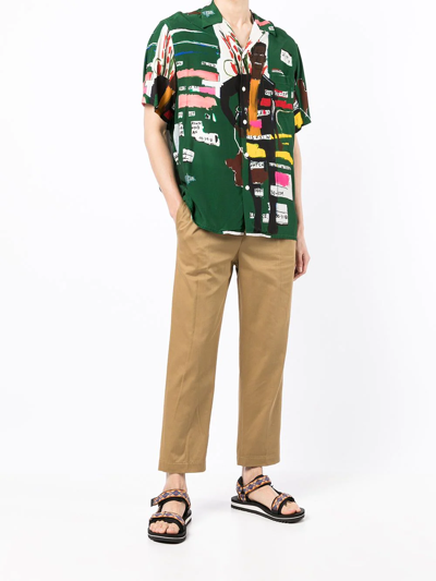 Isabel Marant Tailored-cut Cropped Trousers In Brown