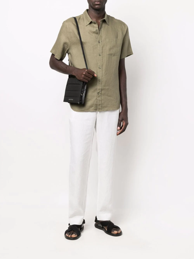 Vince Drawstring Straight-leg Trousers In Nude