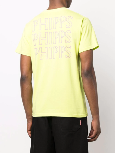 Shop Phipps Graphic-print Round Neck T-shirt In Grün