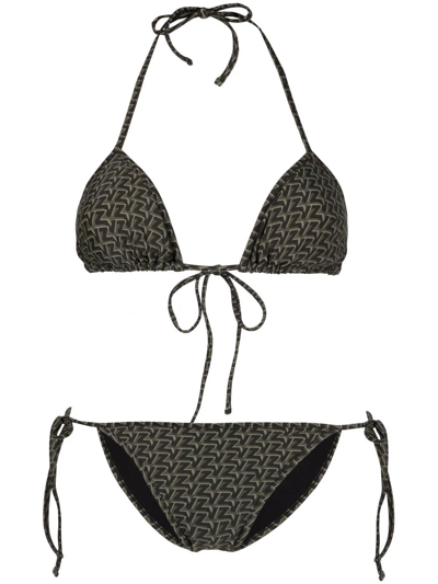 Shop Zadig & Voltaire All-over Graphic Print Bikini In Grün
