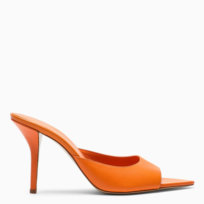 Shop Gia Borghini Orange Perni 04 High Sandals