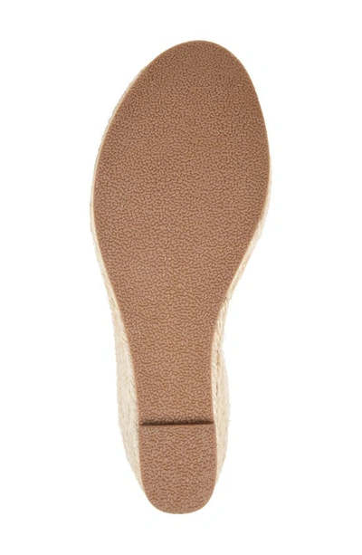 Journee Collection Monte Espadrille Ankle Strap Wedge Sandal In Black