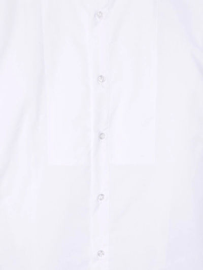 Shop Dondup Teen Button-down Shirt In White