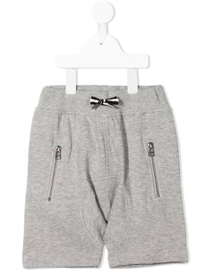 Shop Molo Teen Zip-pocket Shorts In Grey