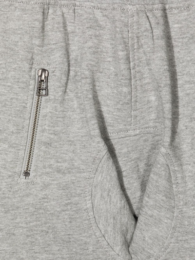 Shop Molo Teen Zip-pocket Shorts In Grey