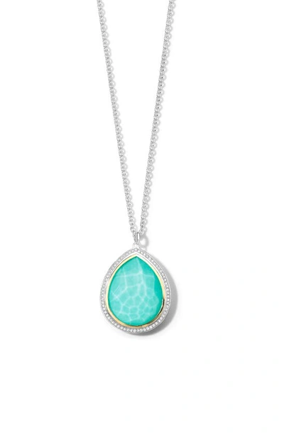 Shop Ippolita Chimera Rock Candy® Large Teardrop Pendant Necklace In Silver