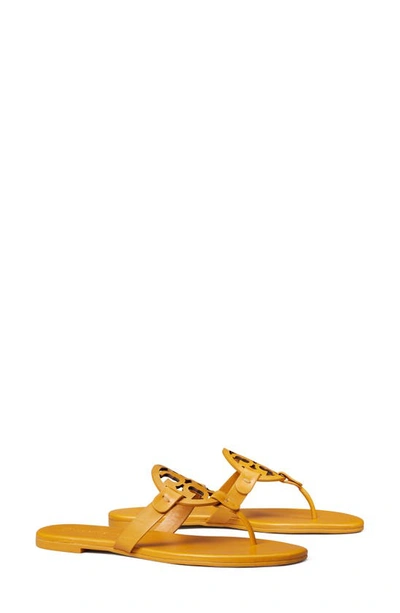 Shop Tory Burch Miller Soft Sandal In Mustard Yellow