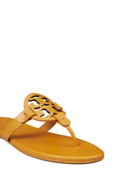 Shop Tory Burch Miller Soft Sandal In Mustard Yellow